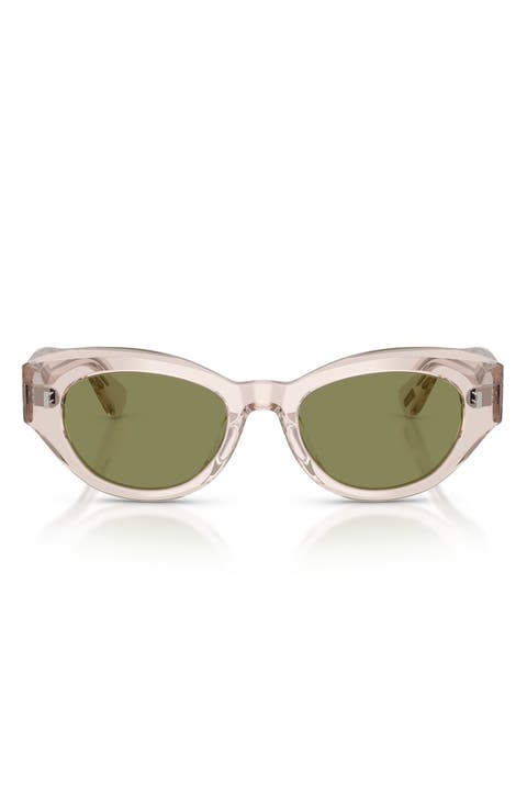50mm Lerrue Oval Sunglasses