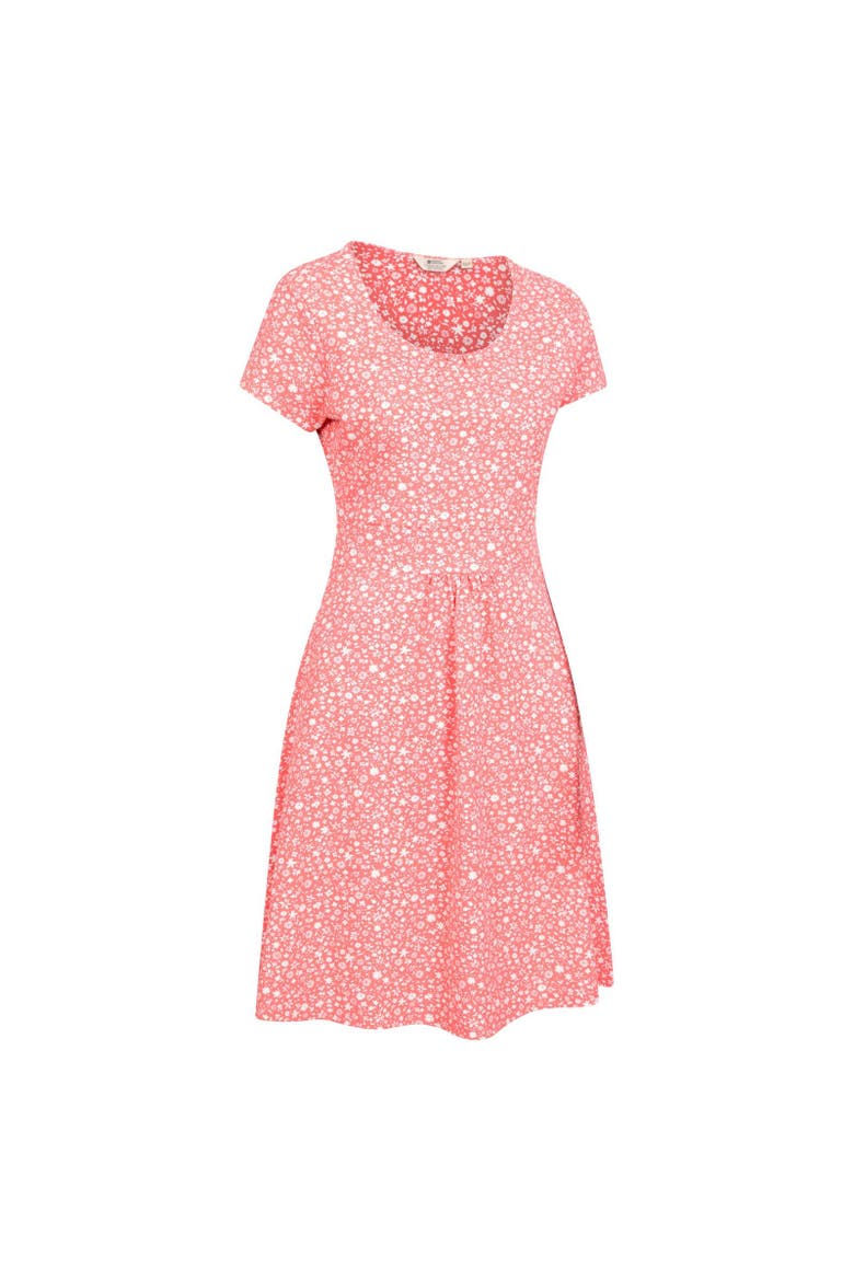 Orchid All-Over Print UV Protection Dress, Alternate, color, Red