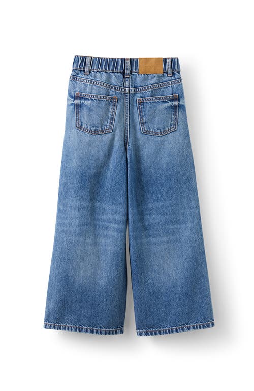 Cotton On Kids Kid's Pleat Front Relaxed Denim Jean In Blue