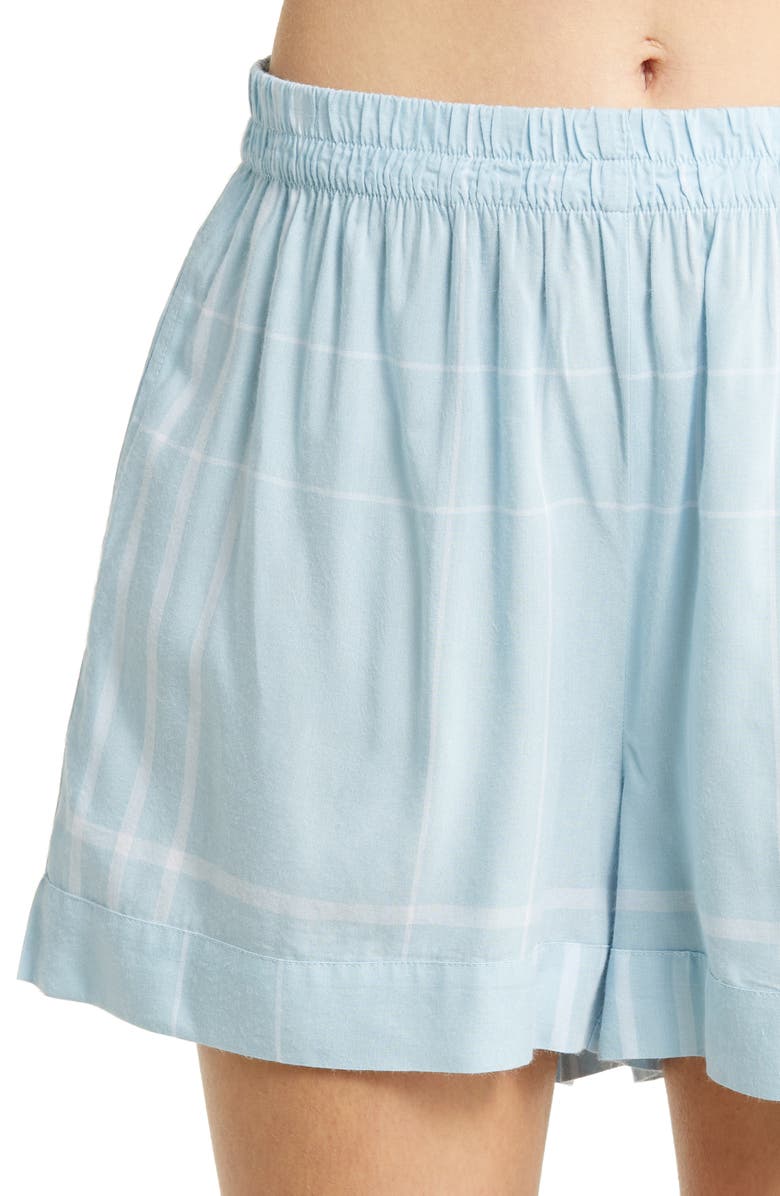 Papinelle Plaid Relaxed Fit Short Pajamas, Alternate, color,