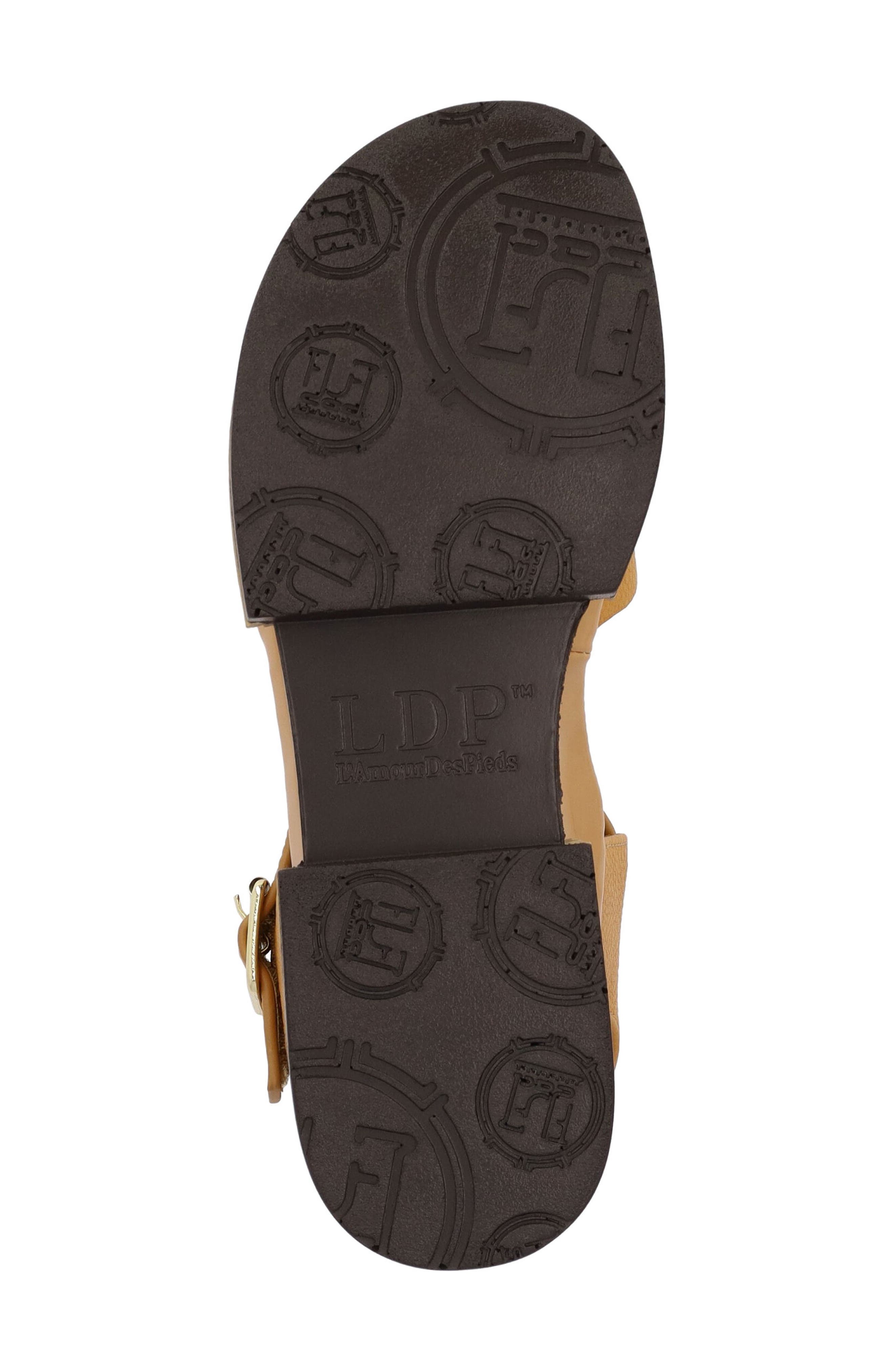 L'Amour des Pieds Aveeva Ankle Strap Sandal, Alternate, color, Lioness