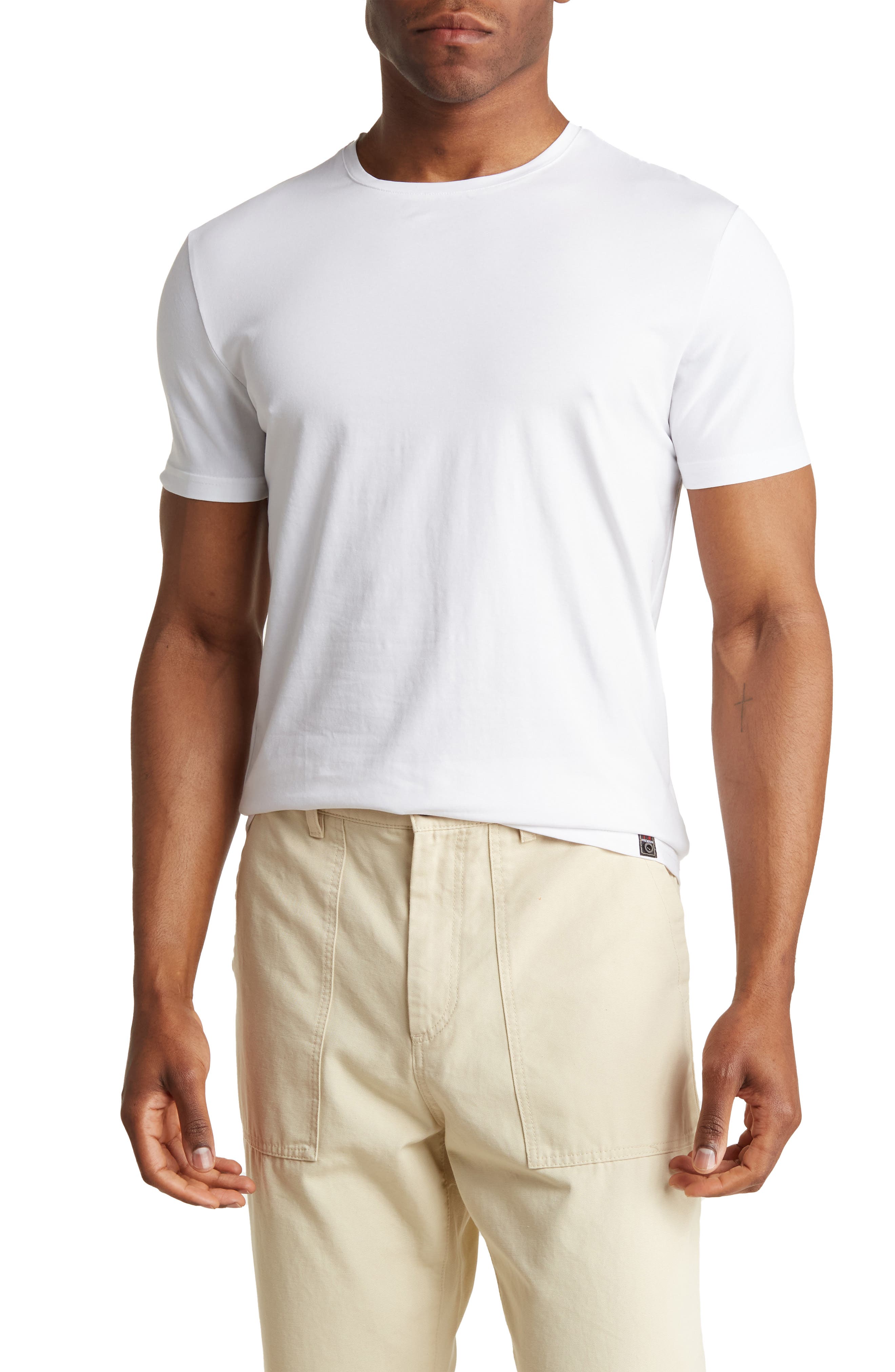 Solid Crewneck T-Shirt - image 5