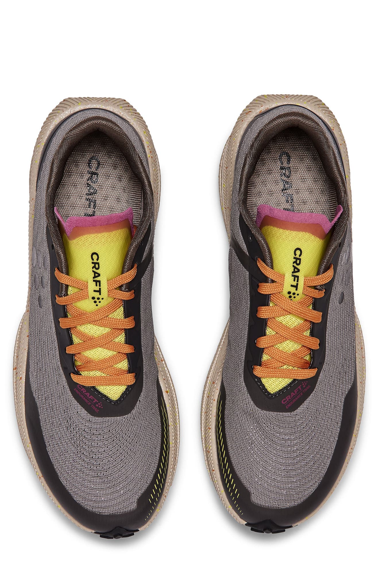 Craft Endurance Trail Running Shoe, Alternate, color, Clay-Dark Clay