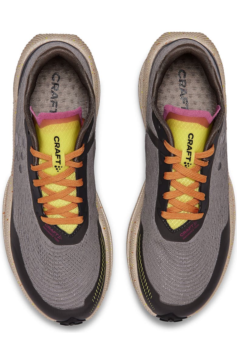 Craft Endurance Trail Running Shoe, Alternate, color, Clay-Dark Clay