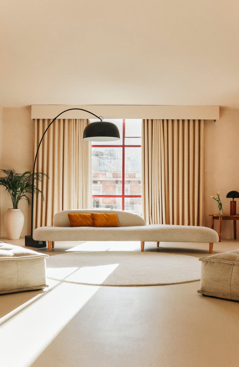 Lorena Canals Woolable Round Washable Wool Rug, Alternate, color, Natural