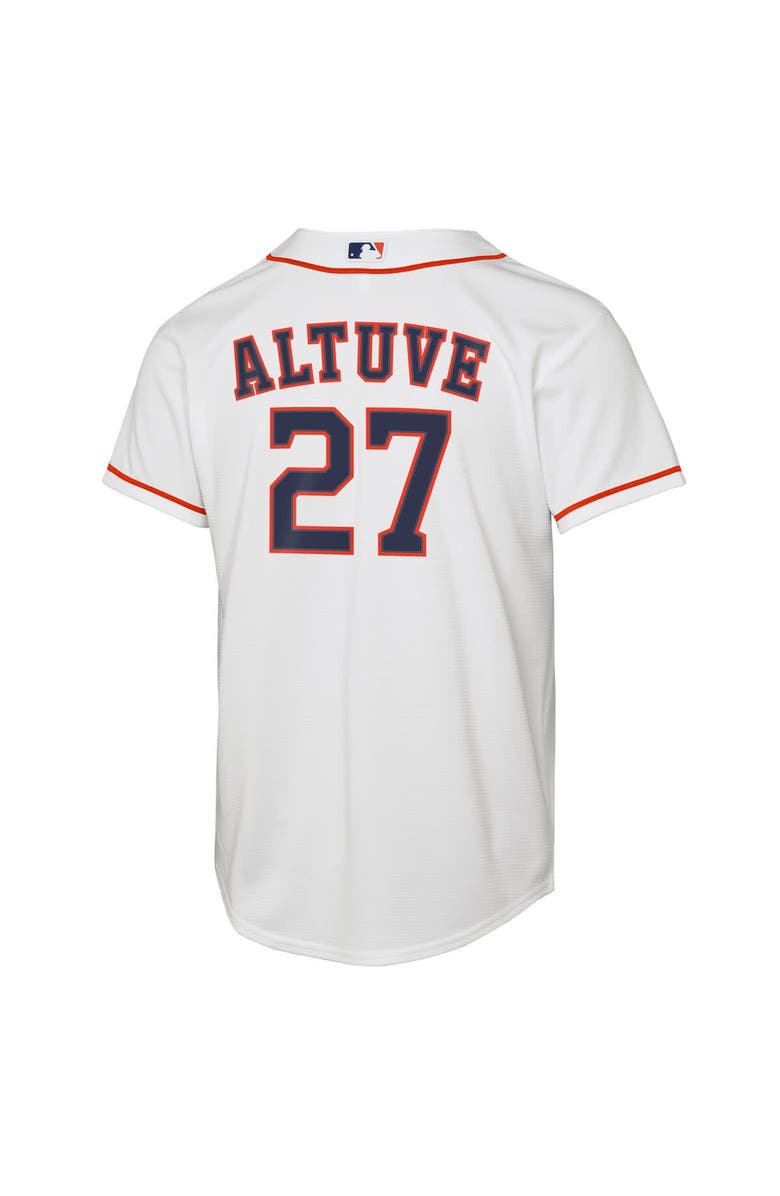 Nike Youth Nike Jose Altuve White Houston Astros Home Replica Player Jersey, Alternate, color, White