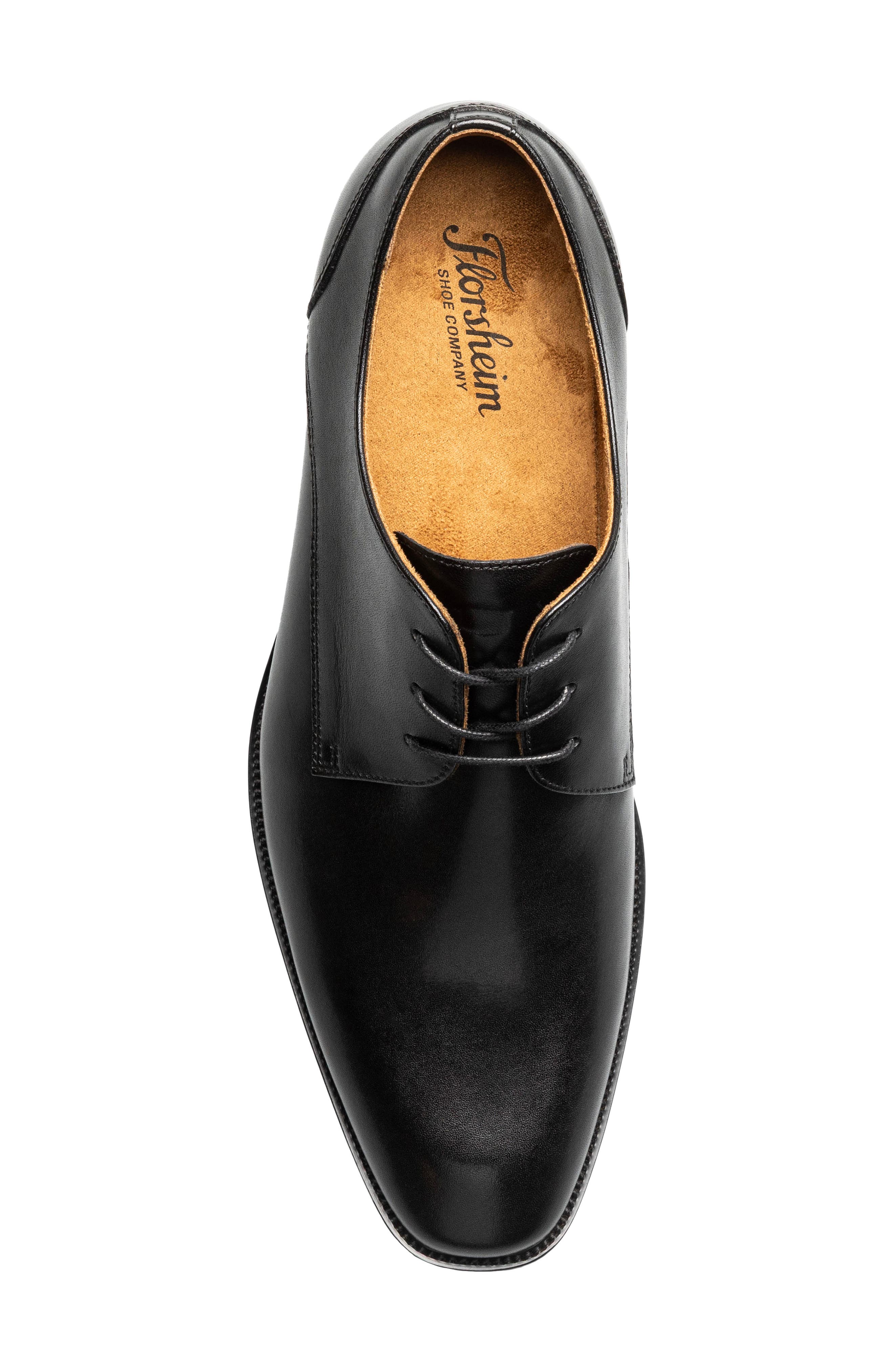 Sorrello Lux Plain Toe Oxford, Alternate, color, BLACK