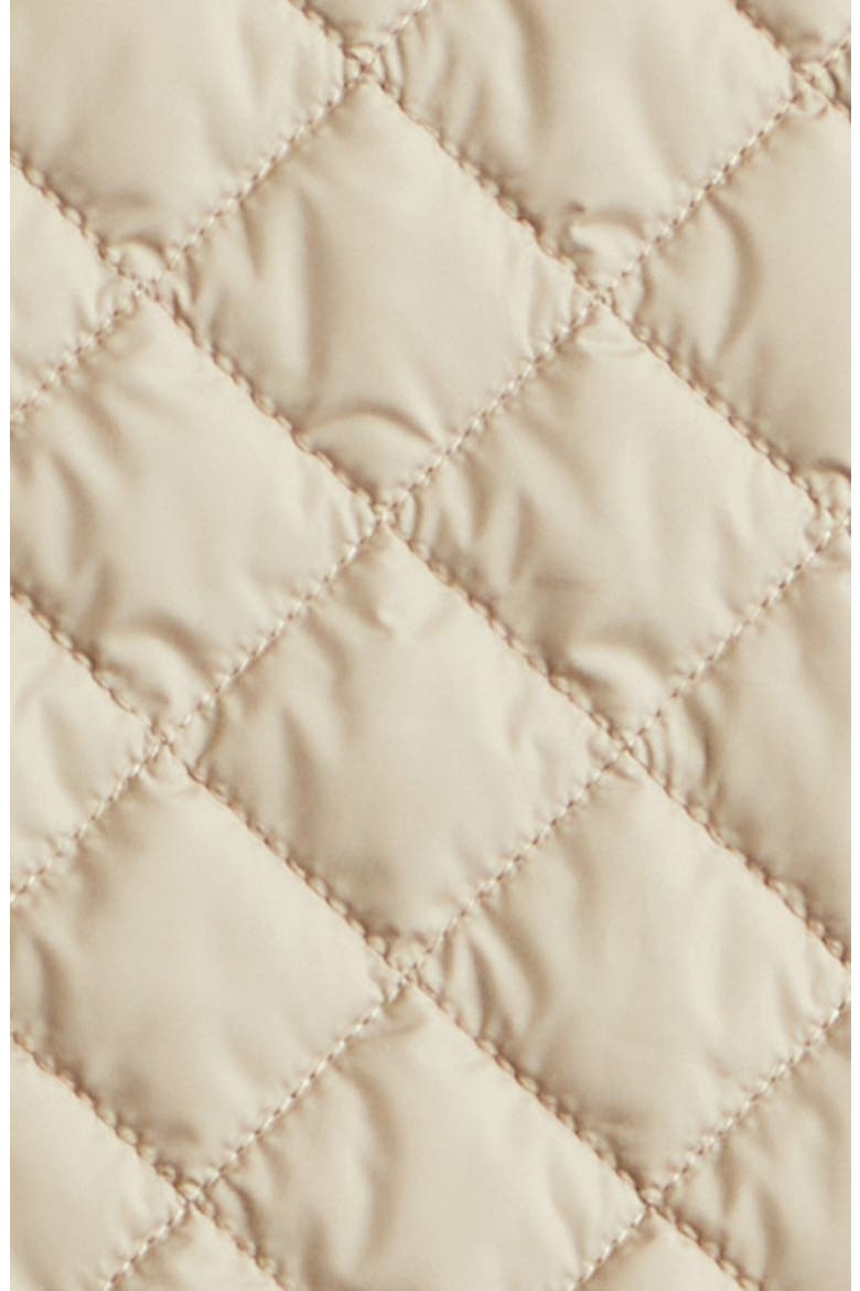Avrelie Quilted Shirt Jacket, Alternate, color, SAND
