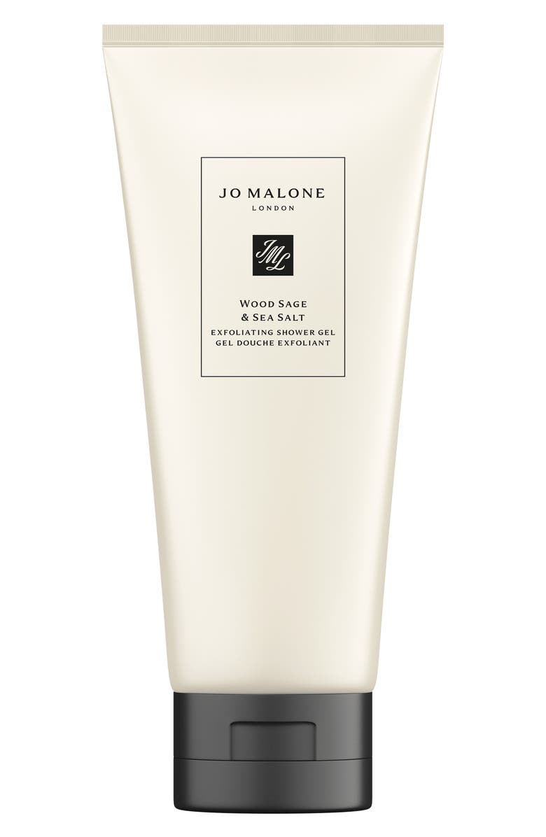 Jo Malone London<sup>™</sup> Wood Sage & Sea Salt Exfoliating Shower Gel, Main, color, 