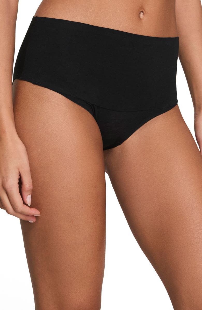 SPANX<sup>®</sup> SPANXsupersmooth<sup>™</sup> Undie-tectable<sup>®</sup> Stretch Cotton Tanga, Main, color,