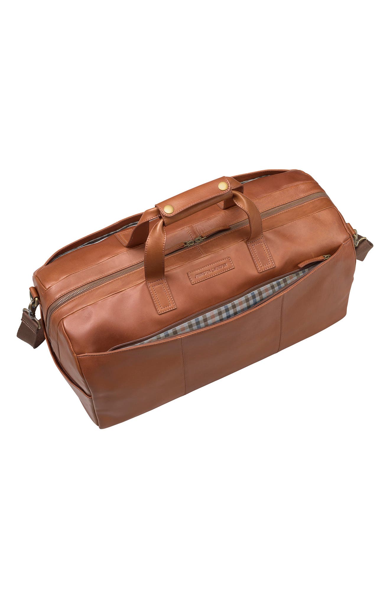 Johnston & Murphy Rhodes Duffle Bag, Alternate, color, 