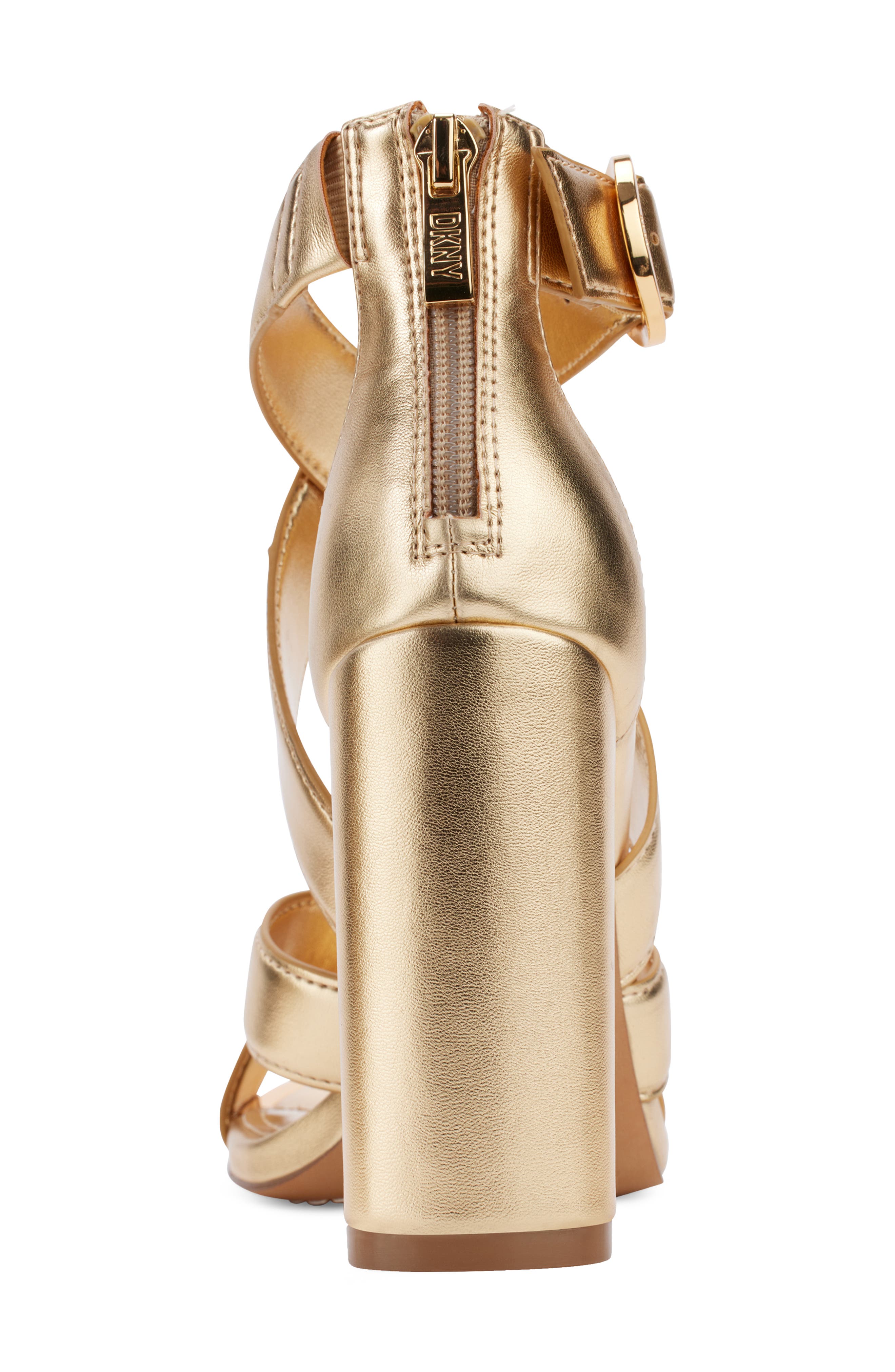 DKNY Emelen Sandal, Alternate, color, Gold