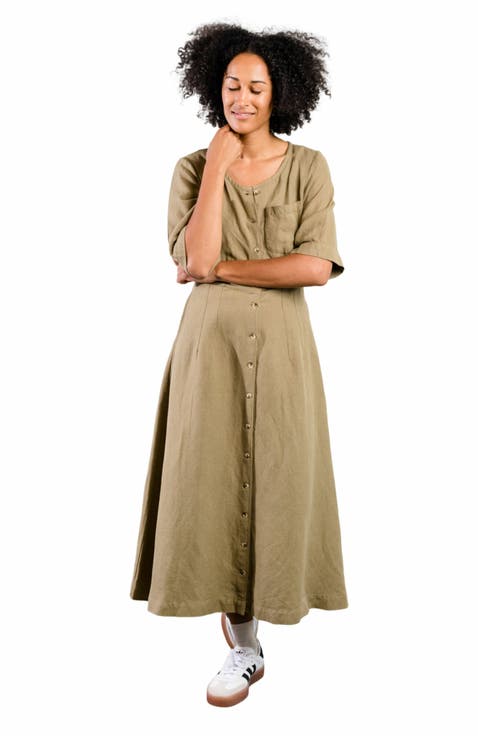 Sierra Utility Midi Dress