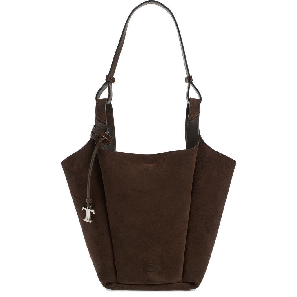 Tod's Small Api Suede Shoulder Bag