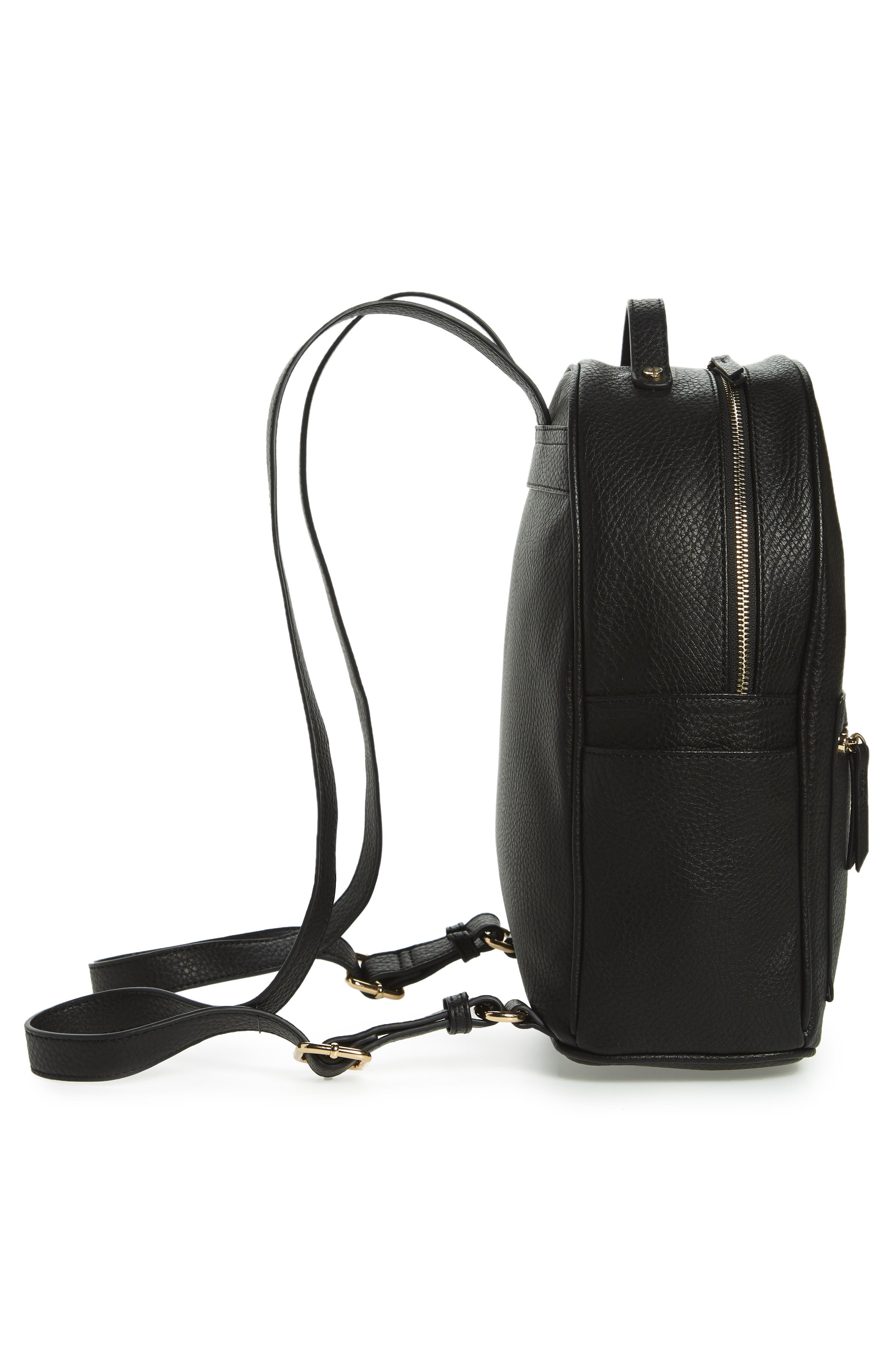 Mali + Lili Madison Vegan Leather Backpack, Alternate, color, 