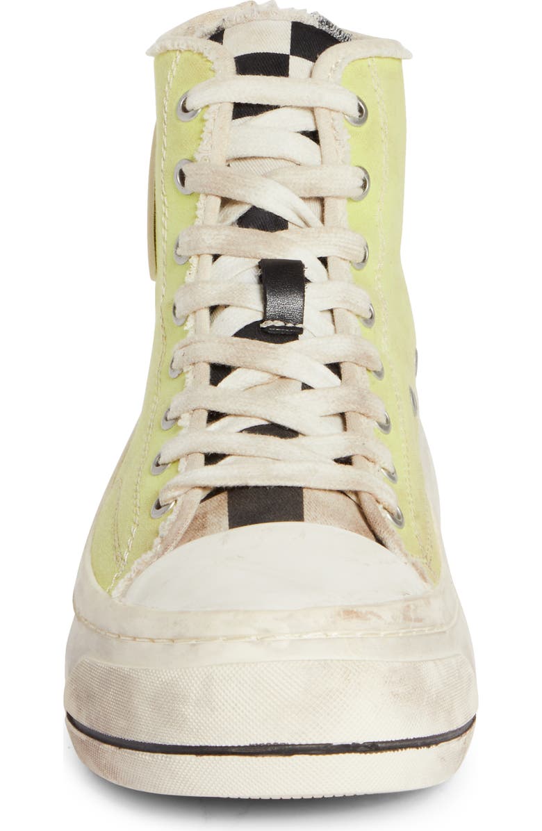 R13 Kurt High Top Platform Sneaker, Alternate, color,