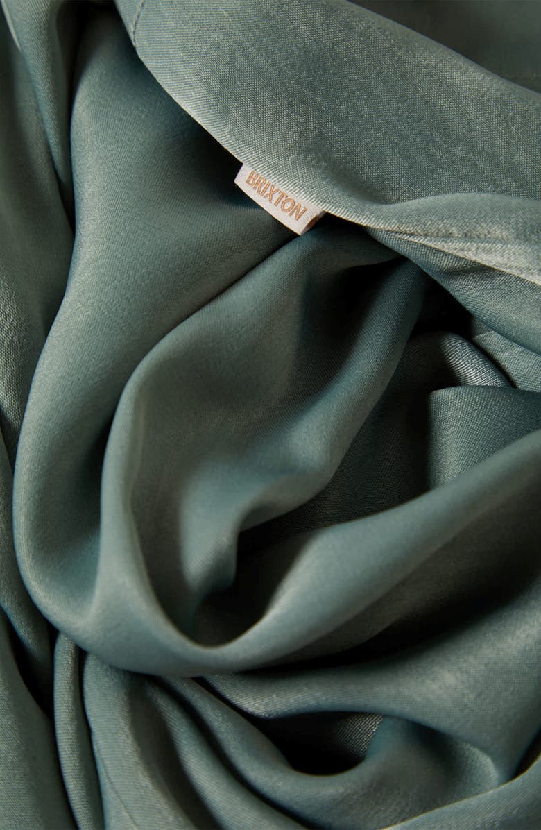 Brixton Soho Wide Leg Elastic Waist Pants, Alternate, color, Blue Green Shine