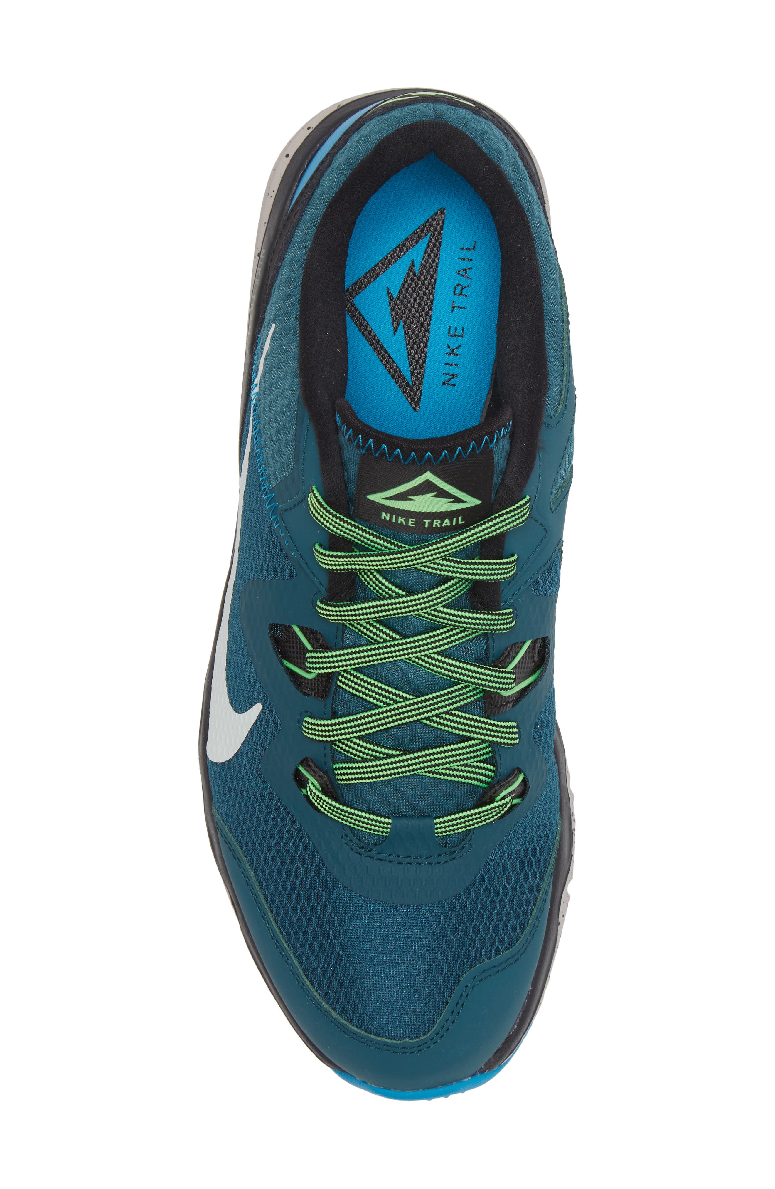 Juniper Trail Running Shoe, Alternate, color, 301 DKTLGR/LT SIL