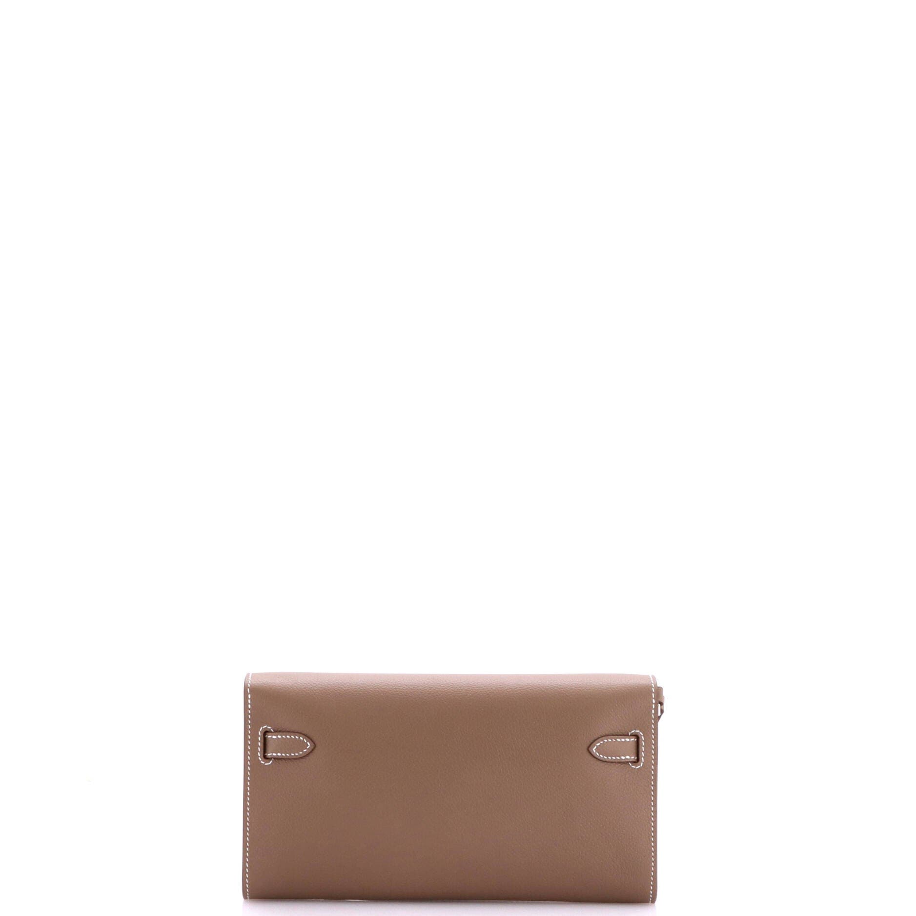 Kelly To Go Wallet Evercolor, Alternate, color, Grey