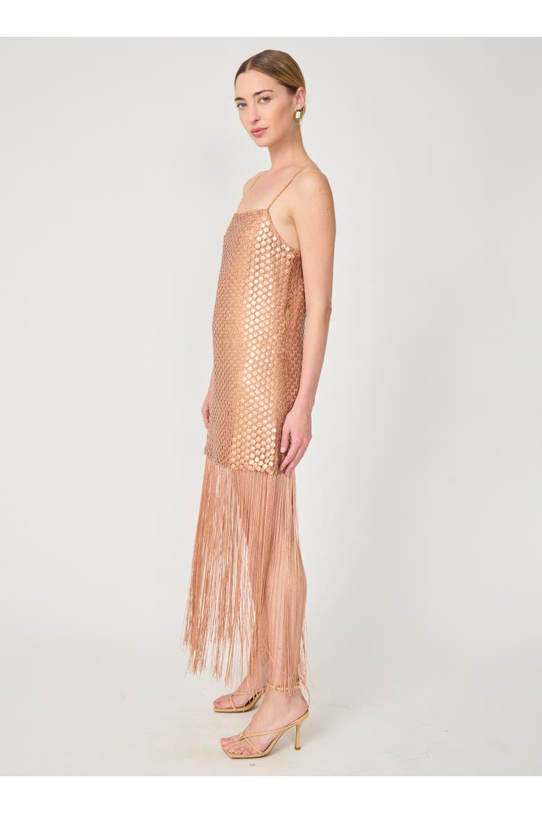Essie Dress, Alternate, color, Bronze sequins