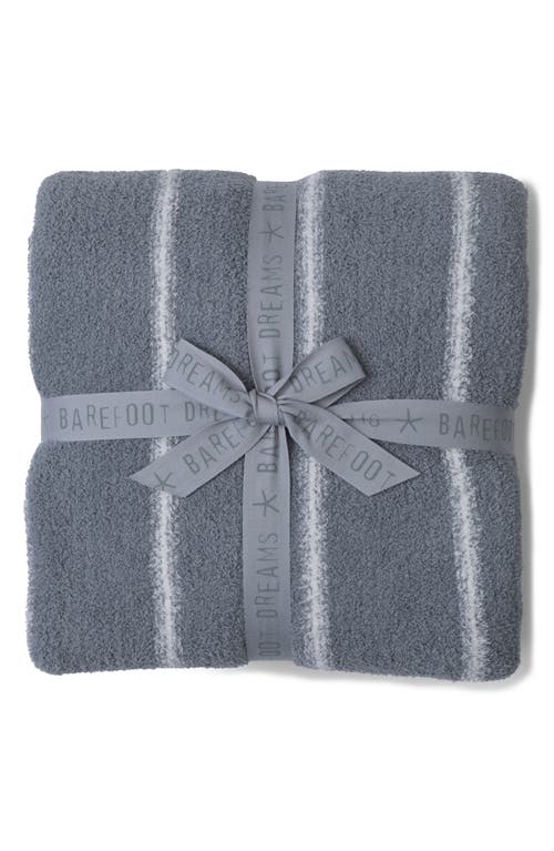 BAREFOOT DREAMS BAREFOOT DREAMS COZYCHIC™ PINSTRIPE BED BLANKET