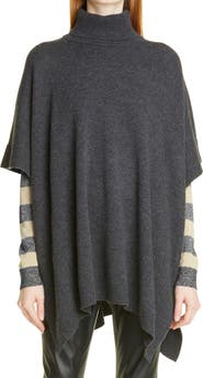 BOSS Landera Wool & Cashmere Poncho