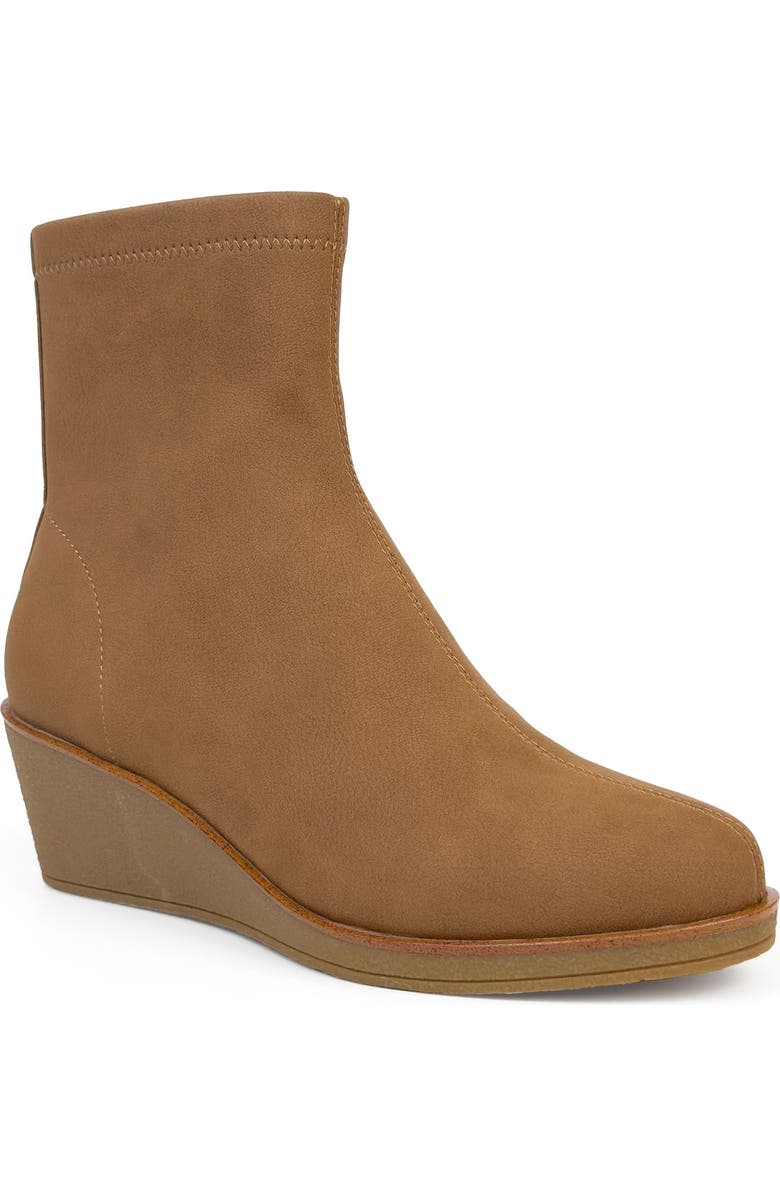 Aerosoles Binnie Wedge Bootie, Main, color, Tan