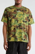 PLEASURES Wordmark Logo Cotton T-Shirt