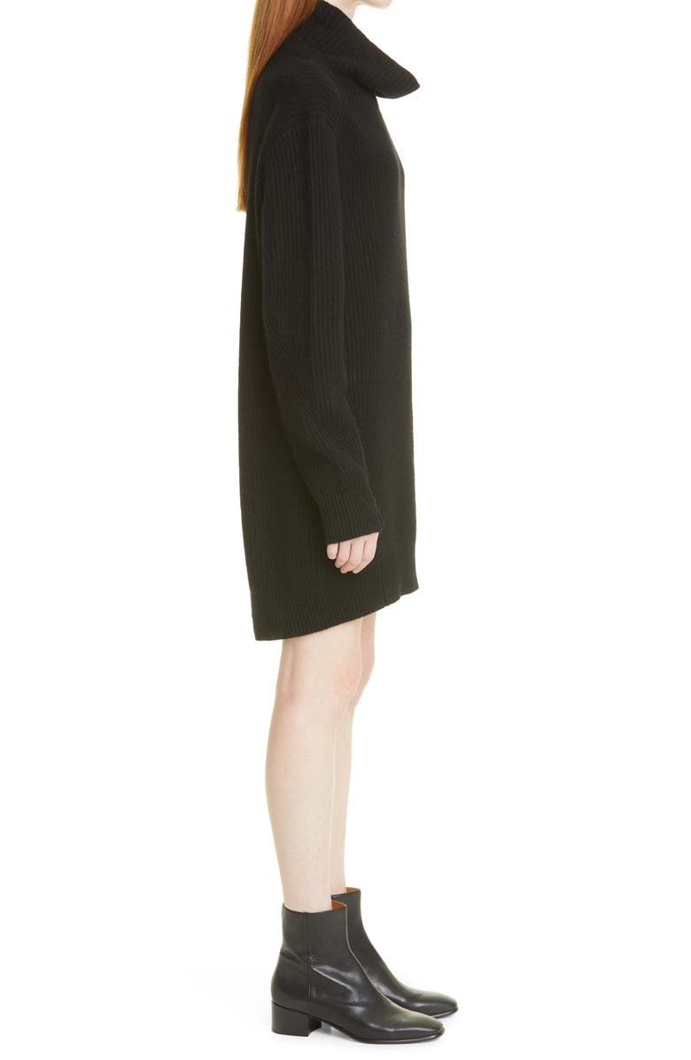 rag & bone Pierce Cowl Neck Long Sleeve Cashmere Sweater Dress, Alternate, color,
