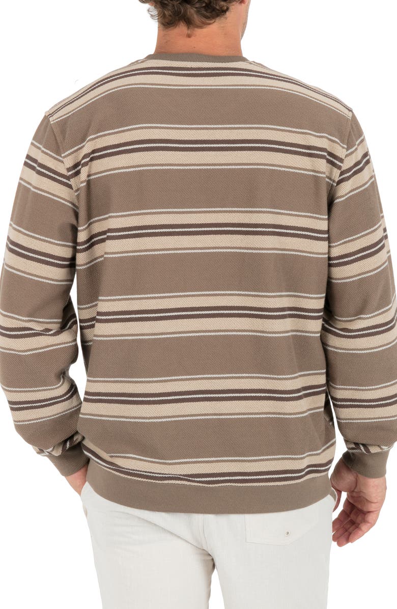 Hurley Hacienda Stripe Sweatshirt, Alternate, color,