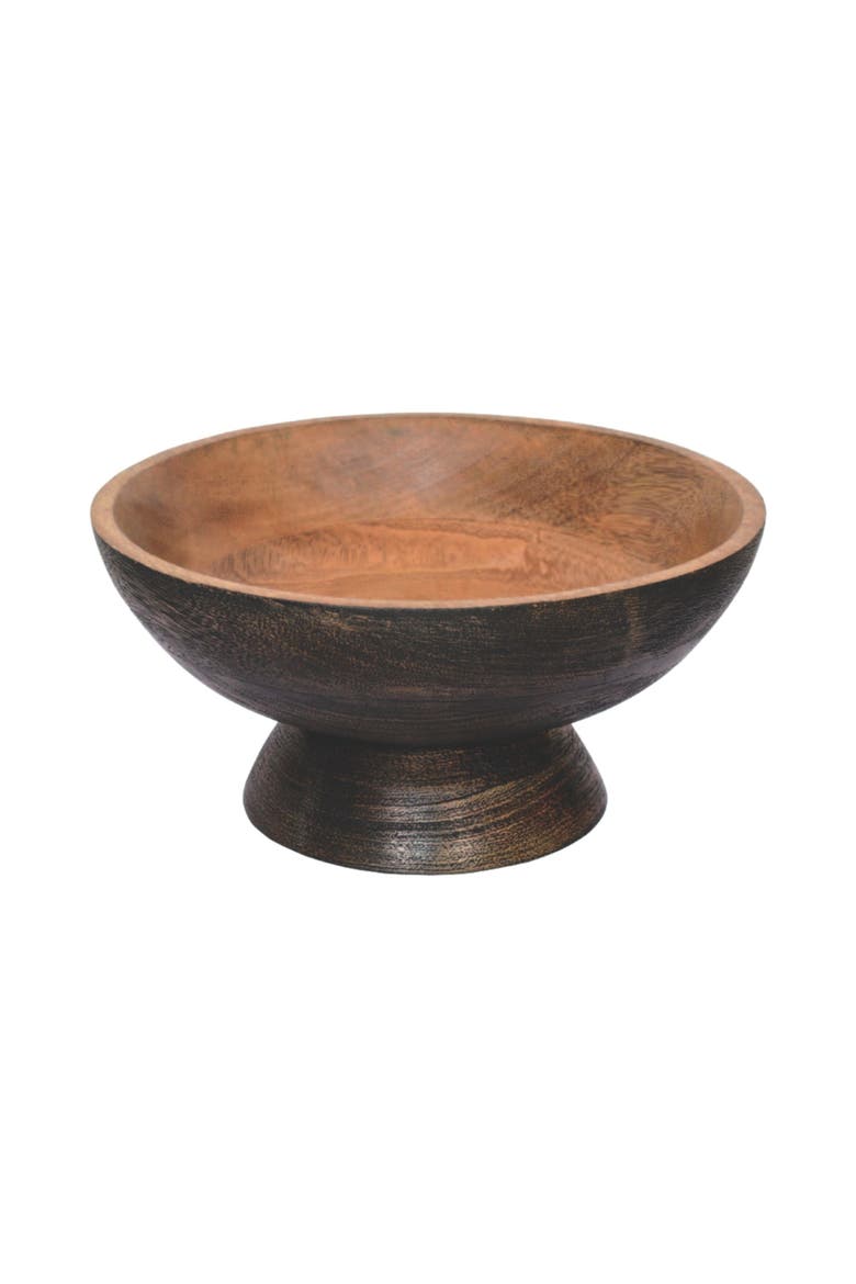 Duality Pedestal Bowl, Main, color, Brown