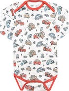 Copper Pearl Disney Pixar Cars Print Long Sleeve Bodysuit