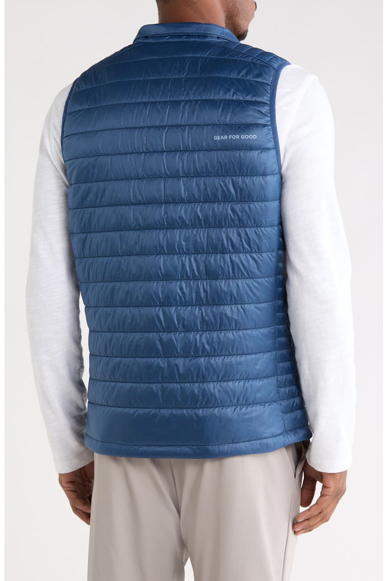 Capa Insulated Puffer Vest, Alternate, color, DEEP SEA