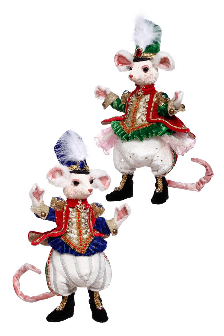 Nutcracker Mouse, Set of 2, Main, color, White