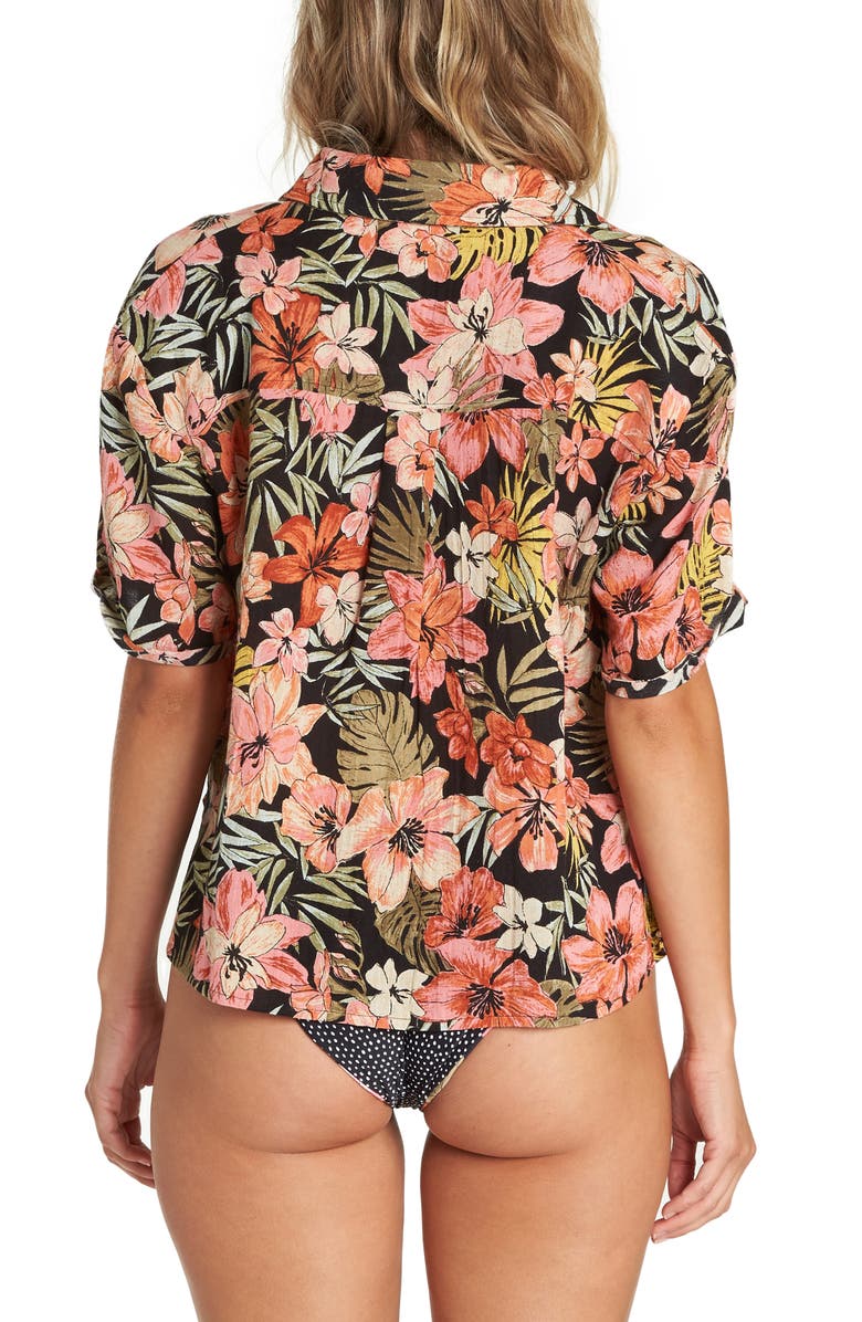 Billabong Hana Koa Print Shirt, Alternate, color, 