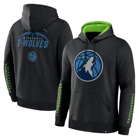 Men's Fanatics Black Minnesota Timberwolves Legacy Guard Pullover Hoodie