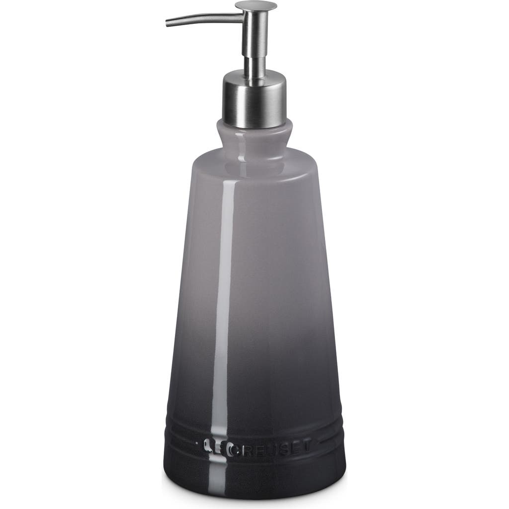 Le Creuset Signature Stoneware Soap Dispenser In Oyster