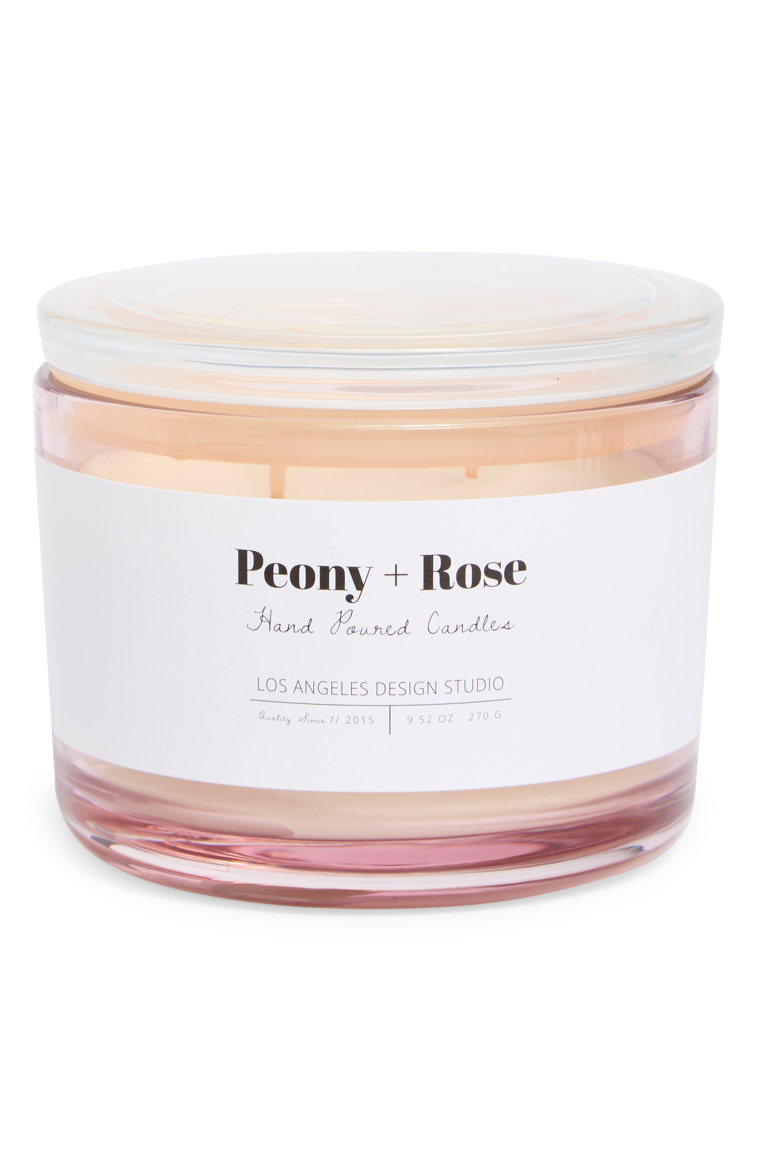 PORTOFINO CANDLES Peony & Rose Scented Candle