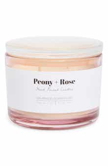 PORTOFINO CANDLES Peony & Rose Scented Candle