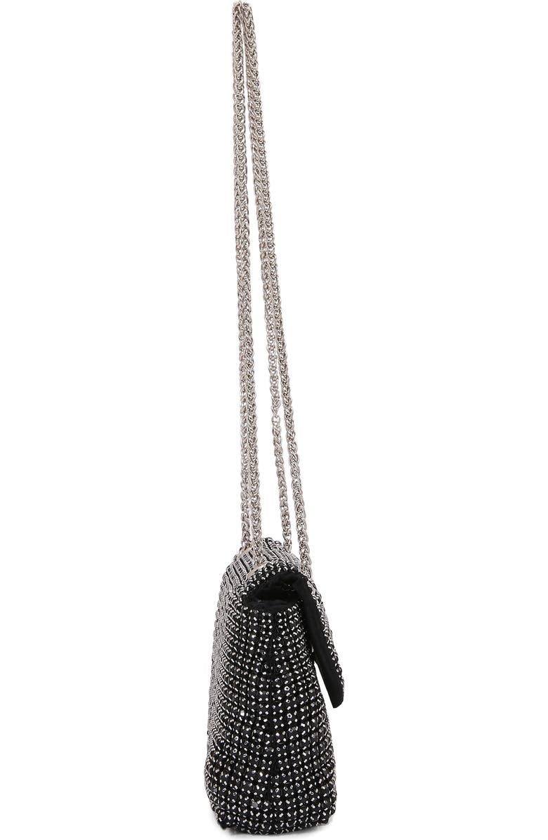 BERNESS Rhinestone Crossbody Bag, Alternate, color, Black