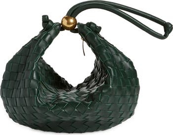 ☆BOTTEGA VENETA☆Intrecciato Half Moon バッグ 正規品 Bottega Veneta Medium Half Moon Woven Top Handle Bag | Nordstrom