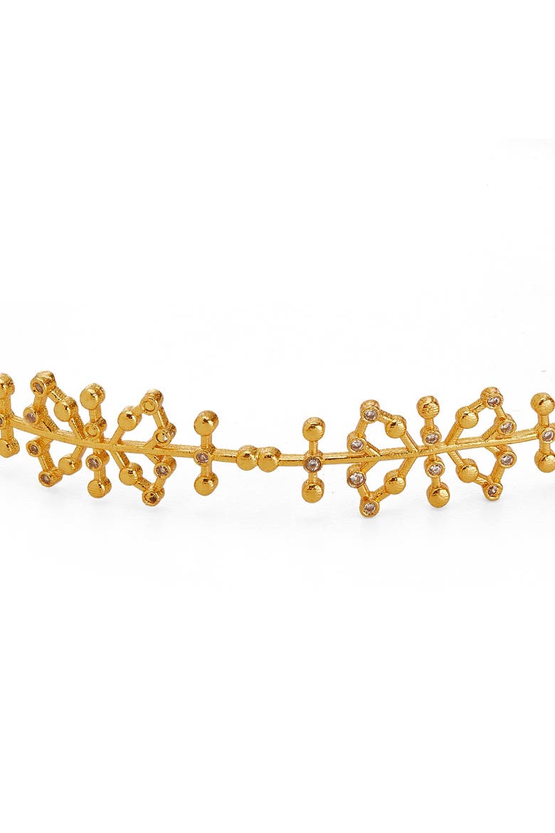 AURO CHOKER, Alternate, color, Gold Plated