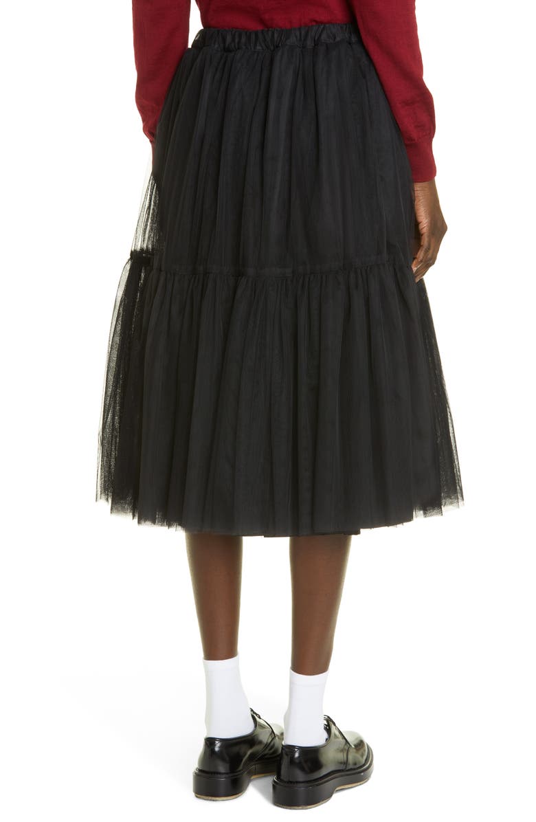 Comme des Garçons Commes des Garçons Tiered Tulle Skirt | Nordstrom