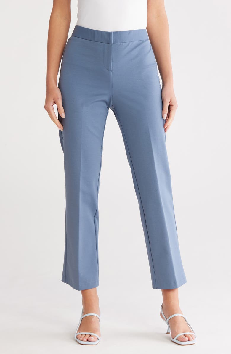 Amanda & Chelsea Chelsea Knit Trouser Pants, Main, color, Slate