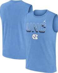 Jordan Brand Men's Jordan Brand Carolina Blue North Carolina Tar Heels Primetime Tricode Legend Performance Tank Top