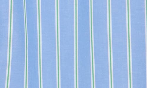 Tommy Hilfiger Cambridge Stripe Sleeveless Cotton Shirtdress In Frnch Bl/f