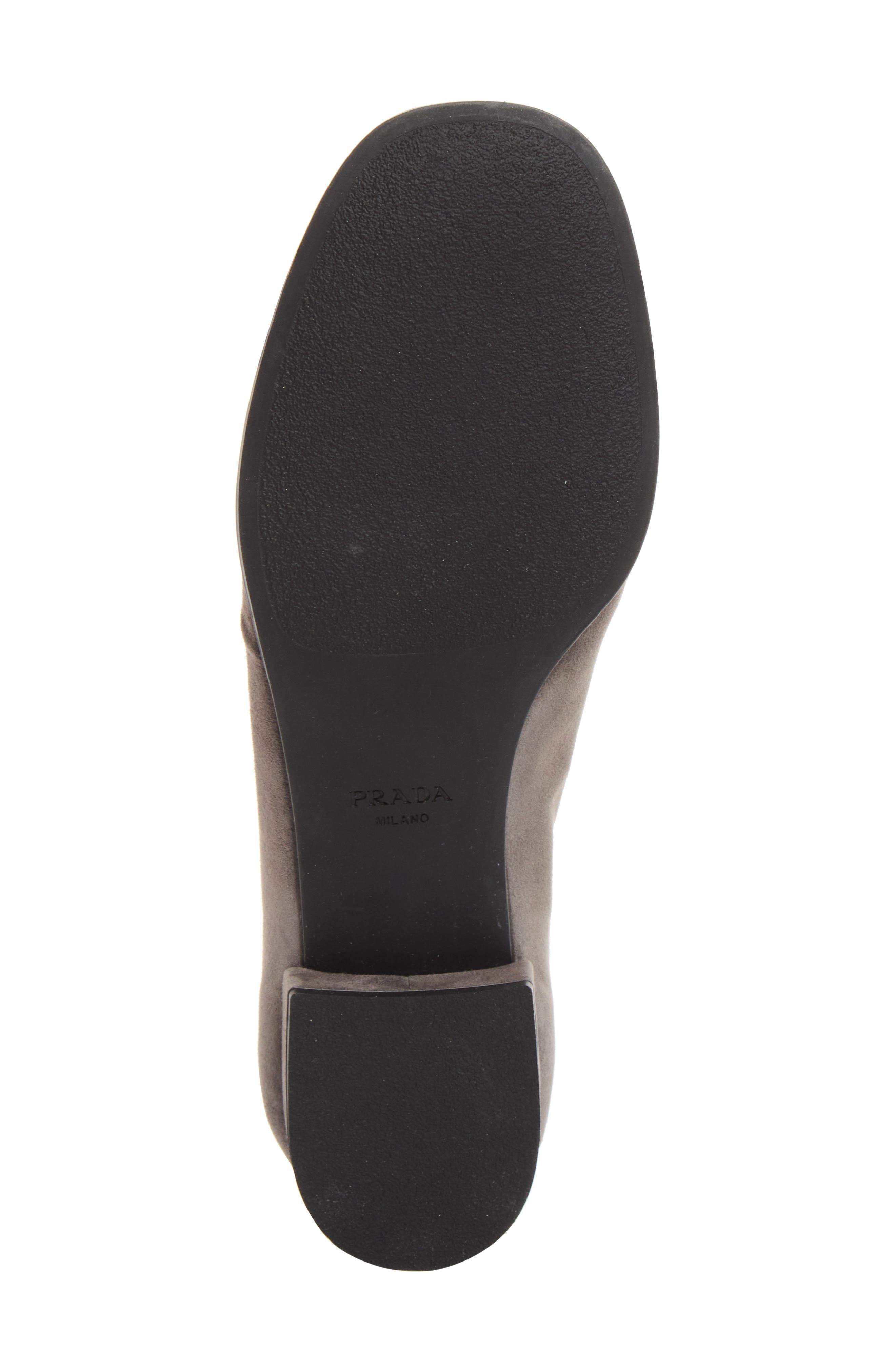 Ruched Penny Loafer, Alternate, color, GRAFITE