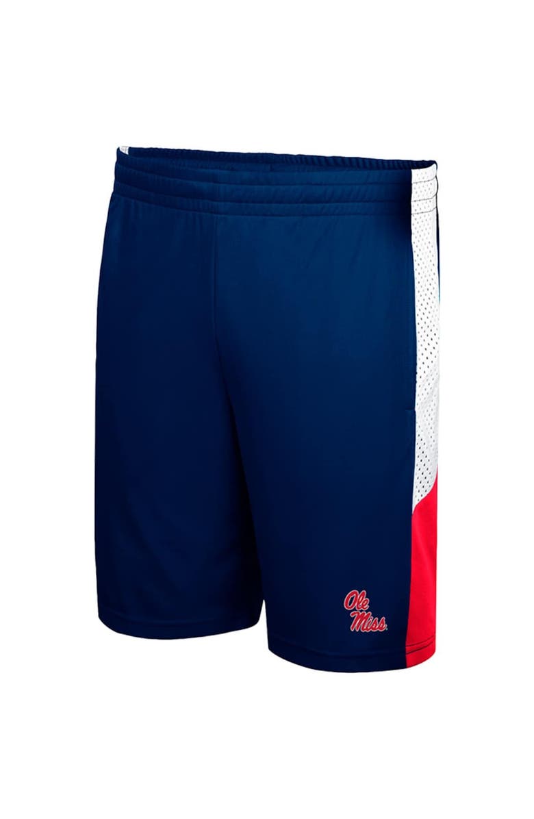 COLOSSEUM Men's Colosseum Navy Ole Miss Rebels Very Thorough Shorts, Alternate, color, 