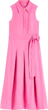 Boden Belinda Linen Shirt Dress