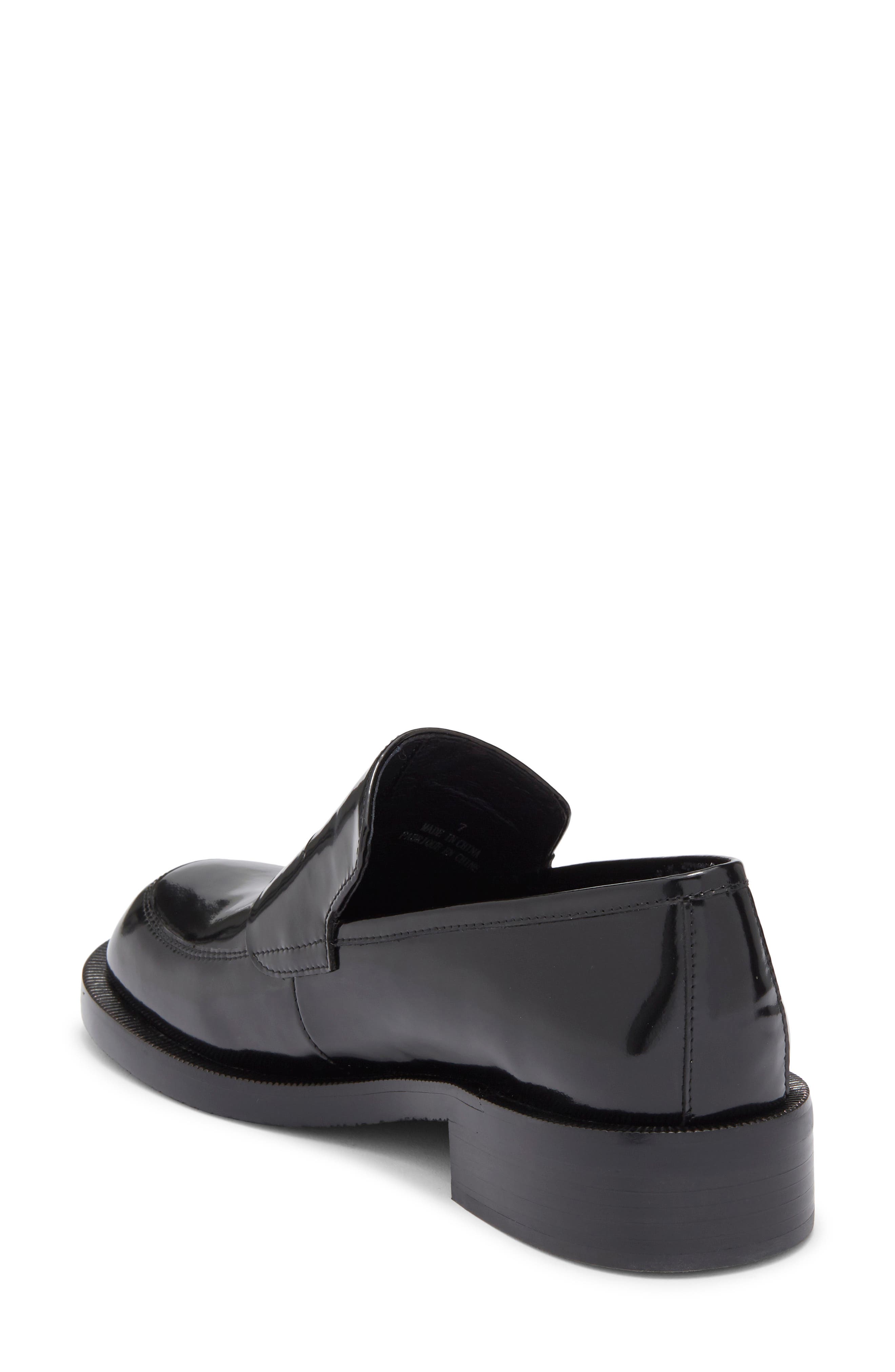 Jeffrey Campbell Rotary Penny Loafer, Alternate, color, Black Box